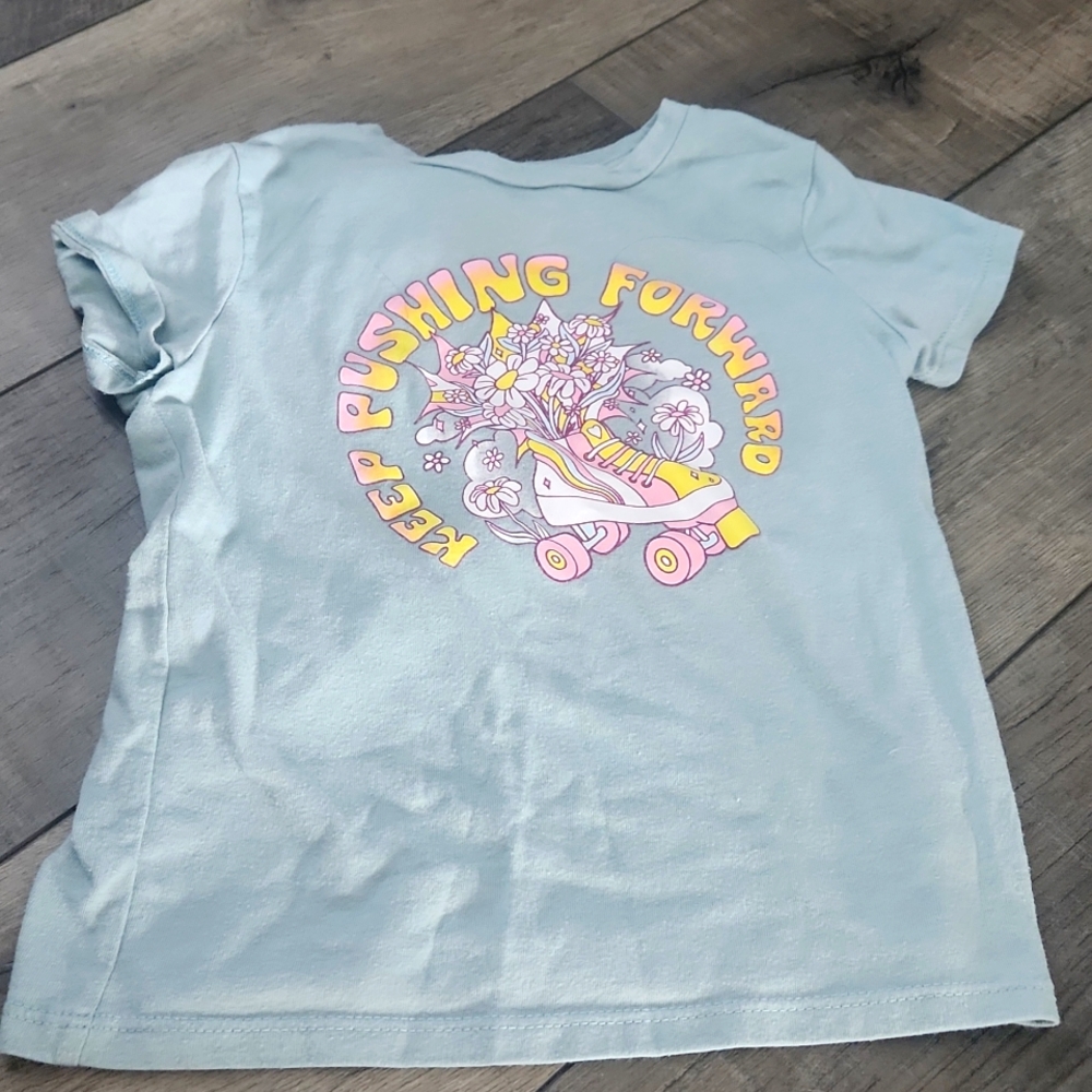 Girls rollerblading shirt
